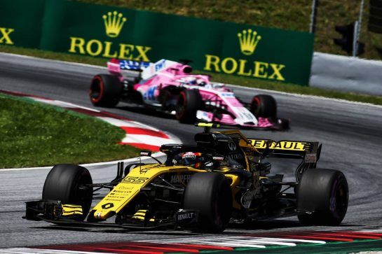 Carlos Sainz Jr (ESP) Renault Sport F1 Team RS18.
01.07.2018. Formula 1 World Championship, Rd 9, Austrian Grand Prix, Spielberg, Austria, Race Day.
- www.xpbimages.com, EMail: requests@xpbimages.com - copy of publication required for printed pictures. Every used picture is fee-liable. © Copyright: Batchelor / XPB Images
