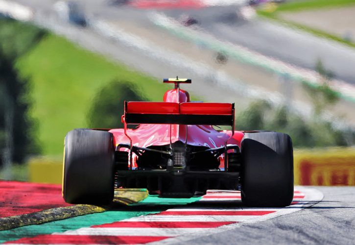 Kimi Raikkonen (FIN) Ferrari SF71H.