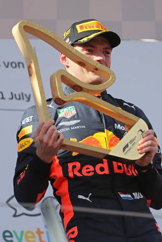Max Verstappen (NLD) Red Bull Racing 
01.07.2018. Formula 1 World Championship, Rd 9, Austrian Grand Prix, Spielberg, Austria, Race Day.
- www.xpbimages.com, EMail: requests@xpbimages.com - copy of publication required for printed pictures. Every used picture is fee-liable. © Copyright: Charniaux / XPB Images