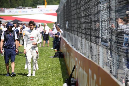 Lance Stroll (CDN) Williams FW41.
01.07.2018. Formula 1 World Championship, Rd 9, Austrian Grand Prix, Spielberg, Austria, Race Day.
- www.xpbimages.com, EMail: requests@xpbimages.com - copy of publication required for printed pictures. Every used picture is fee-liable. © Copyright: Batchelor / XPB Images