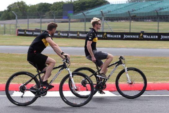 Nico Hulkenberg (GER) Renault Sport F1 Team 
05.07.2018. Formula 1 World Championship, Rd 10, British Grand Prix, Silverstone, England, Preparation Day.
- www.xpbimages.com, EMail: requests@xpbimages.com - copy of publication required for printed pictures. Every used picture is fee-liable. © Copyright: Charniaux / XPB Images