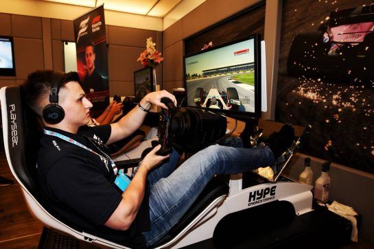 Marcel Kiefer (GER) Hype Energy eForce India - Hype Energy eForce India team launch.
05.07.2018. Formula 1 World Championship, Rd 10, British Grand Prix, Silverstone, England, Preparation Day.
- www.xpbimages.com, EMail: requests@xpbimages.com - copy of publication required for printed pictures. Every used picture is fee-liable. © Copyright: Moy / XPB Images