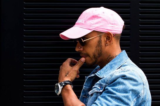 Lewis Hamilton (GBR) Mercedes AMG F1.
05.07.2018. Formula 1 World Championship, Rd 10, British Grand Prix, Silverstone, England, Preparation Day.
- www.xpbimages.com, EMail: requests@xpbimages.com - copy of publication required for printed pictures. Every used picture is fee-liable. © Copyright: Rew / XPB Images