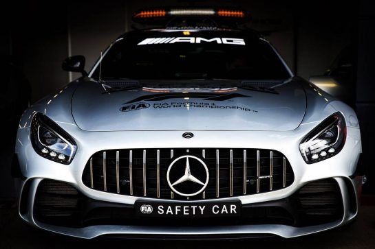 FIA Safety Car.
05.07.2018. Formula 1 World Championship, Rd 10, British Grand Prix, Silverstone, England, Preparation Day.
- www.xpbimages.com, EMail: requests@xpbimages.com - copy of publication required for printed pictures. Every used picture is fee-liable. © Copyright: Rew / XPB Images