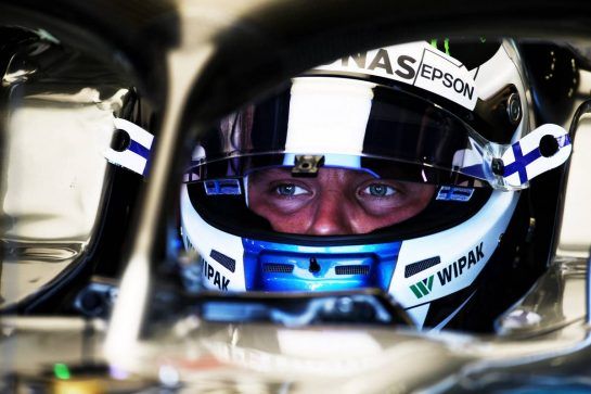 Valtteri Bottas (FIN) Mercedes AMG F1 W09.
06.07.2018. Formula 1 World Championship, Rd 10, British Grand Prix, Silverstone, England, Practice Day.
- www.xpbimages.com, EMail: requests@xpbimages.com - copy of publication required for printed pictures. Every used picture is fee-liable. © Copyright: Batchelor / XPB Images