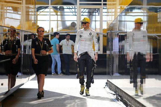 Nico Hulkenberg (GER) Renault Sport F1 Team 
06.07.2018. Formula 1 World Championship, Rd 10, British Grand Prix, Silverstone, England, Practice Day.
- www.xpbimages.com, EMail: requests@xpbimages.com - copy of publication required for printed pictures. Every used picture is fee-liable. © Copyright: Charniaux / XPB Images