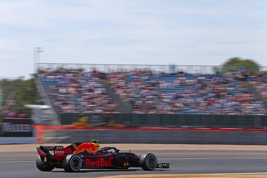 Max Verstappen (NLD) Red Bull Racing 
06.07.2018. Formula 1 World Championship, Rd 10, British Grand Prix, Silverstone, England, Practice Day.
- www.xpbimages.com, EMail: requests@xpbimages.com - copy of publication required for printed pictures. Every used picture is fee-liable. © Copyright: Charniaux / XPB Images
