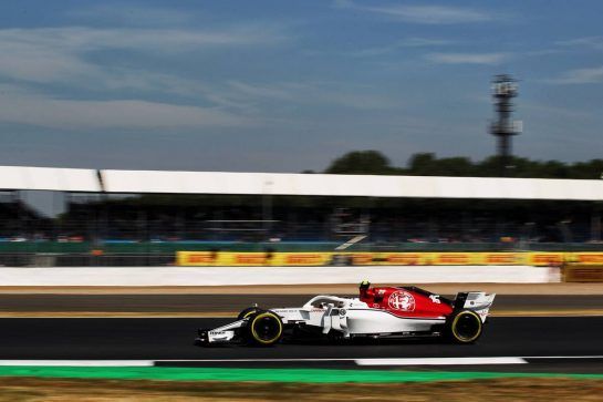Charles Leclerc (MON) Sauber F1 Team C37.
06.07.2018. Formula 1 World Championship, Rd 10, British Grand Prix, Silverstone, England, Practice Day.
- www.xpbimages.com, EMail: requests@xpbimages.com - copy of publication required for printed pictures. Every used picture is fee-liable. © Copyright: Photo4 / XPB Images
