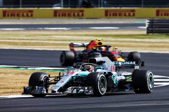 Lewis Hamilton (GBR) Mercedes AMG F1 W09.
06.07.2018. Formula 1 World Championship, Rd 10, British Grand Prix, Silverstone, England, Practice Day.
- www.xpbimages.com, EMail: requests@xpbimages.com - copy of publication required for printed pictures. Every used picture is fee-liable. © Copyright: Photo4 / XPB Images