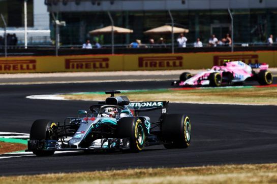 Lewis Hamilton (GBR) Mercedes AMG F1 W09.
06.07.2018. Formula 1 World Championship, Rd 10, British Grand Prix, Silverstone, England, Practice Day.
- www.xpbimages.com, EMail: requests@xpbimages.com - copy of publication required for printed pictures. Every used picture is fee-liable. © Copyright: Photo4 / XPB Images