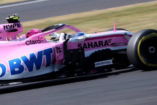 Esteban Ocon (FRA) Force India F1 
06.07.2018. Formula 1 World Championship, Rd 10, British Grand Prix, Silverstone, England, Practice Day.
- www.xpbimages.com, EMail: requests@xpbimages.com - copy of publication required for printed pictures. Every used picture is fee-liable. © Copyright: Charniaux / XPB Images
