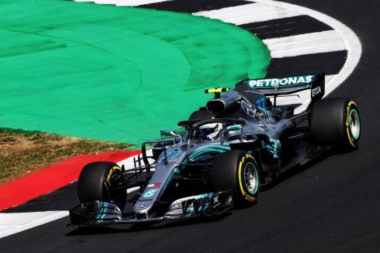 Valtteri Bottas (FIN) Mercedes AMG F1 W09.
06.07.2018. Formula 1 World Championship, Rd 10, British Grand Prix, Silverstone, England, Practice Day.
- www.xpbimages.com, EMail: requests@xpbimages.com - copy of publication required for printed pictures. Every used picture is fee-liable. © Copyright: Moy / XPB Images