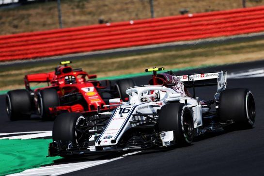 Charles Leclerc (MON) Sauber F1 Team C37.
06.07.2018. Formula 1 World Championship, Rd 10, British Grand Prix, Silverstone, England, Practice Day.
- www.xpbimages.com, EMail: requests@xpbimages.com - copy of publication required for printed pictures. Every used picture is fee-liable. © Copyright: Moy / XPB Images