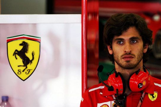 Antonio Giovinazzi (ITA) Ferrari Development Driver.
06.07.2018. Formula 1 World Championship, Rd 10, British Grand Prix, Silverstone, England, Practice Day.
- www.xpbimages.com, EMail: requests@xpbimages.com - copy of publication required for printed pictures. Every used picture is fee-liable. © Copyright: Photo4 / XPB Images
