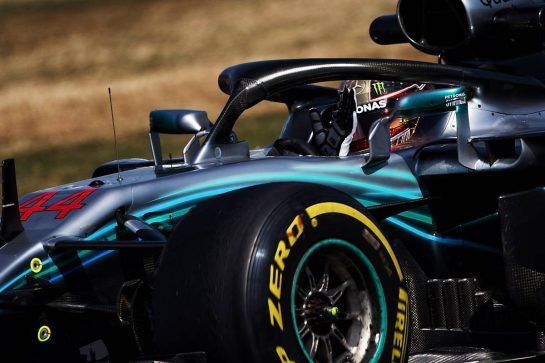 Lewis Hamilton (GBR) Mercedes AMG F1 W09.
06.07.2018. Formula 1 World Championship, Rd 10, British Grand Prix, Silverstone, England, Practice Day.
- www.xpbimages.com, EMail: requests@xpbimages.com - copy of publication required for printed pictures. Every used picture is fee-liable. © Copyright: Rew / XPB Images