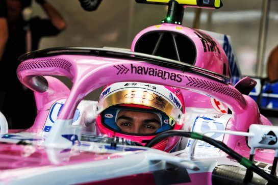 Esteban Ocon (FRA) Sahara Force India F1 VJM11.
07.07.2018. Formula 1 World Championship, Rd 10, British Grand Prix, Silverstone, England, Qualifying Day.
- www.xpbimages.com, EMail: requests@xpbimages.com - copy of publication required for printed pictures. Every used picture is fee-liable. © Copyright: Moy / XPB Images