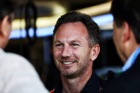 Christian Horner (GBR) Red Bull Racing Team Principal.
07.07.2018. Formula 1 World Championship, Rd 10, British Grand Prix, Silverstone, England, Qualifying Day.
- www.xpbimages.com, EMail: requests@xpbimages.com - copy of publication required for printed pictures. Every used picture is fee-liable. © Copyright: Batchelor / XPB Images