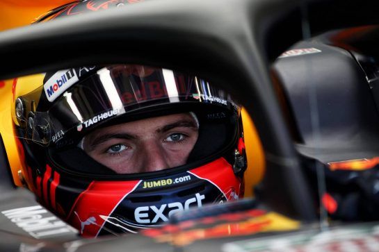 Max Verstappen (NLD) Red Bull Racing RB14.
07.07.2018. Formula 1 World Championship, Rd 10, British Grand Prix, Silverstone, England, Qualifying Day.
- www.xpbimages.com, EMail: requests@xpbimages.com - copy of publication required for printed pictures. Every used picture is fee-liable. © Copyright: Batchelor / XPB Images