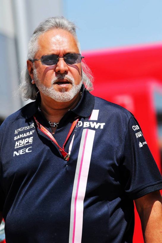 Dr. Vijay Mallya (IND) Sahara Force India F1 Team Owner.
07.07.2018. Formula 1 World Championship, Rd 10, British Grand Prix, Silverstone, England, Qualifying Day.
- www.xpbimages.com, EMail: requests@xpbimages.com - copy of publication required for printed pictures. Every used picture is fee-liable. © Copyright: Moy / XPB Images