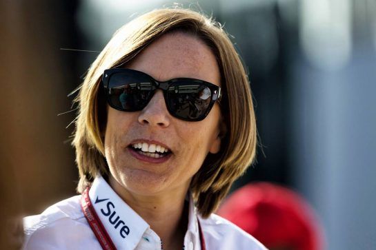 Claire Williams (GBR) Williams Deputy Team Principal.
07.07.2018. Formula 1 World Championship, Rd 10, British Grand Prix, Silverstone, England, Qualifying Day.
- www.xpbimages.com, EMail: requests@xpbimages.com - copy of publication required for printed pictures. Every used picture is fee-liable. © Copyright: Rew / XPB Images