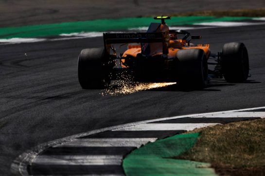 Stoffel Vandoorne (BEL) McLaren MCL33.
07.07.2018. Formula 1 World Championship, Rd 10, British Grand Prix, Silverstone, England, Qualifying Day.
- www.xpbimages.com, EMail: requests@xpbimages.com - copy of publication required for printed pictures. Every used picture is fee-liable. © Copyright: Rew / XPB Images