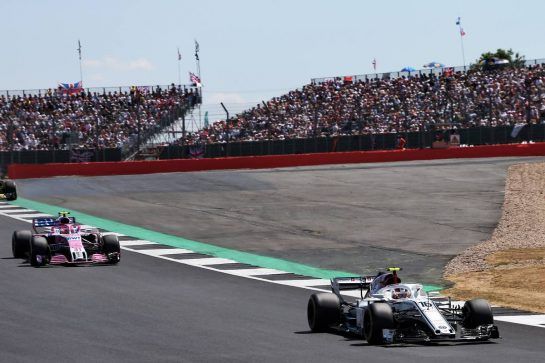 Charles Leclerc (MON) Sauber F1 Team C37.
08.07.2018. Formula 1 World Championship, Rd 10, British Grand Prix, Silverstone, England, Race Day.
- www.xpbimages.com, EMail: requests@xpbimages.com - copy of publication required for printed pictures. Every used picture is fee-liable. © Copyright: Photo4 / XPB Images