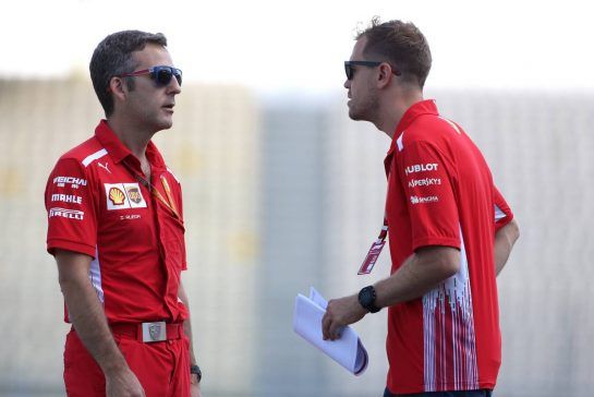 Sebastian Vettel (GER) Scuderia Ferrari 
19.07.2018. Formula 1 World Championship, Rd 11, German Grand Prix, Hockenheim, Germany, Preparation Day.
- www.xpbimages.com, EMail: requests@xpbimages.com - copy of publication required for printed pictures. Every used picture is fee-liable. © Copyright: Charniaux / XPB Images