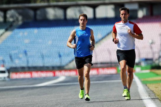 Stoffel Vandoorne (BEL) McLaren runs the circuit.
19.07.2018. Formula 1 World Championship, Rd 11, German Grand Prix, Hockenheim, Germany, Preparation Day.
- www.xpbimages.com, EMail: requests@xpbimages.com - copy of publication required for printed pictures. Every used picture is fee-liable. © Copyright: Bearne / XPB Images