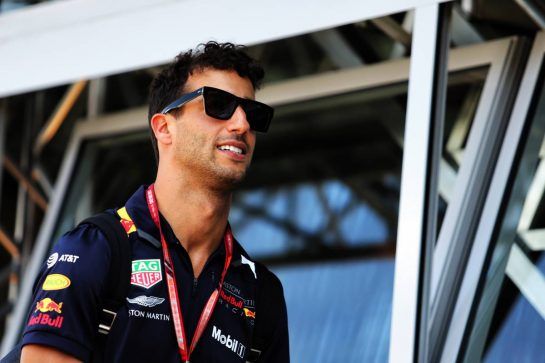 Daniel Ricciardo (AUS) Red Bull Racing.
19.07.2018. Formula 1 World Championship, Rd 11, German Grand Prix, Hockenheim, Germany, Preparation Day.
- www.xpbimages.com, EMail: requests@xpbimages.com - copy of publication required for printed pictures. Every used picture is fee-liable. © Copyright: Moy / XPB Images