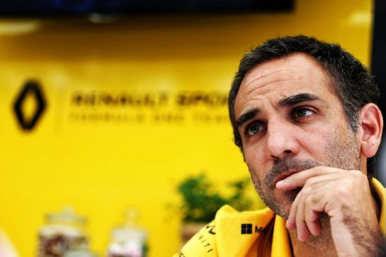 Cyril Abiteboul (FRA) Renault Sport F1 Managing Director.
19.07.2018. Formula 1 World Championship, Rd 11, German Grand Prix, Hockenheim, Germany, Preparation Day.
- www.xpbimages.com, EMail: requests@xpbimages.com - copy of publication required for printed pictures. Every used picture is fee-liable. © Copyright: Bearne / XPB Images