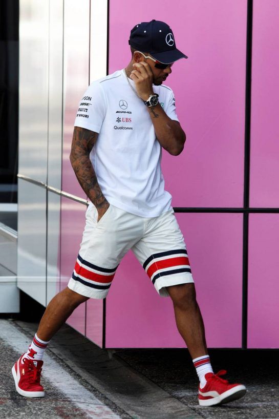 Lewis Hamilton (GBR) Mercedes AMG F1.
20.07.2018. Formula 1 World Championship, Rd 11, German Grand Prix, Hockenheim, Germany, Practice Day.
- www.xpbimages.com, EMail: requests@xpbimages.com - copy of publication required for printed pictures. Every used picture is fee-liable. © Copyright: Schaber / XPB Images