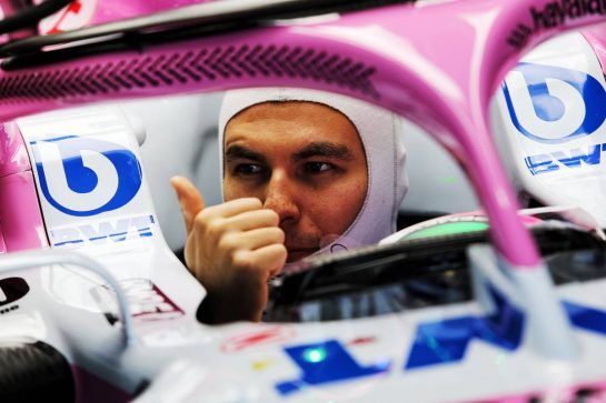 Sergio Perez (MEX) Sahara Force India F1 VJM11.
20.07.2018. Formula 1 World Championship, Rd 11, German Grand Prix, Hockenheim, Germany, Practice Day.
- www.xpbimages.com, EMail: requests@xpbimages.com - copy of publication required for printed pictures. Every used picture is fee-liable. © Copyright: Moy / XPB Images