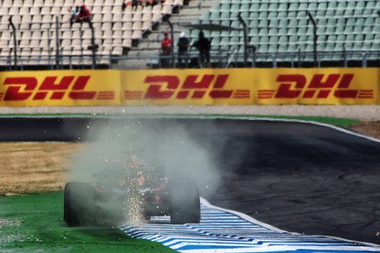 Daniel Ricciardo (AUS) Red Bull Racing RB14.
20.07.2018. Formula 1 World Championship, Rd 11, German Grand Prix, Hockenheim, Germany, Practice Day.
- www.xpbimages.com, EMail: requests@xpbimages.com - copy of publication required for printed pictures. Every used picture is fee-liable. © Copyright: Photo4 / XPB Images