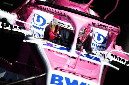 Esteban Ocon (FRA) Sahara Force India F1 VJM11.
20.07.2018. Formula 1 World Championship, Rd 11, German Grand Prix, Hockenheim, Germany, Practice Day.
- www.xpbimages.com, EMail: requests@xpbimages.com - copy of publication required for printed pictures. Every used picture is fee-liable. © Copyright: Bearne / XPB Images