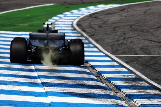 Valtteri Bottas (FIN) Mercedes AMG F1 W09.
20.07.2018. Formula 1 World Championship, Rd 11, German Grand Prix, Hockenheim, Germany, Practice Day.
- www.xpbimages.com, EMail: requests@xpbimages.com - copy of publication required for printed pictures. Every used picture is fee-liable. © Copyright: Photo4 / XPB Images