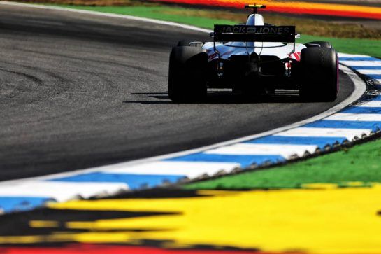 Kevin Magnussen (DEN) Haas VF-18.
20.07.2018. Formula 1 World Championship, Rd 11, German Grand Prix, Hockenheim, Germany, Practice Day.
- www.xpbimages.com, EMail: requests@xpbimages.com - copy of publication required for printed pictures. Every used picture is fee-liable. © Copyright: Moy / XPB Images
