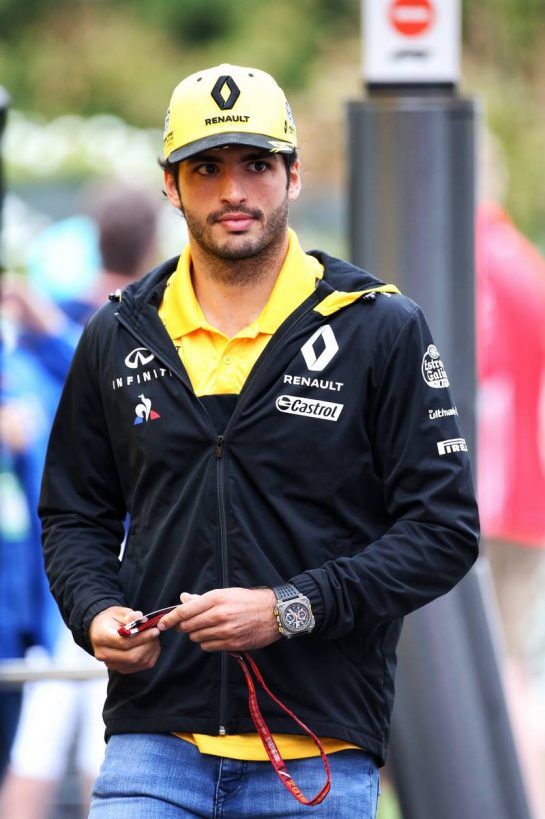 Carlos Sainz Jr (ESP) Renault Sport F1 Team.
21.07.2018. Formula 1 World Championship, Rd 11, German Grand Prix, Hockenheim, Germany, Qualifying Day.
- www.xpbimages.com, EMail: requests@xpbimages.com - copy of publication required for printed pictures. Every used picture is fee-liable. © Copyright: Schaber / XPB Images