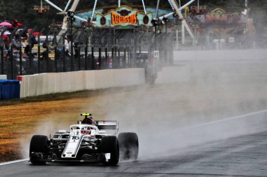 Charles Leclerc (MON) Sauber F1 Team C37.
21.07.2018. Formula 1 World Championship, Rd 11, German Grand Prix, Hockenheim, Germany, Qualifying Day.
- www.xpbimages.com, EMail: requests@xpbimages.com - copy of publication required for printed pictures. Every used picture is fee-liable. © Copyright: Photo4 / XPB Images