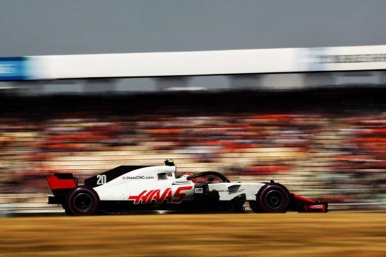 Kevin Magnussen (DEN) Haas VF-18.
21.07.2018. Formula 1 World Championship, Rd 11, German Grand Prix, Hockenheim, Germany, Qualifying Day.
- www.xpbimages.com, EMail: requests@xpbimages.com - copy of publication required for printed pictures. Every used picture is fee-liable. © Copyright: Photo4 / XPB Images
