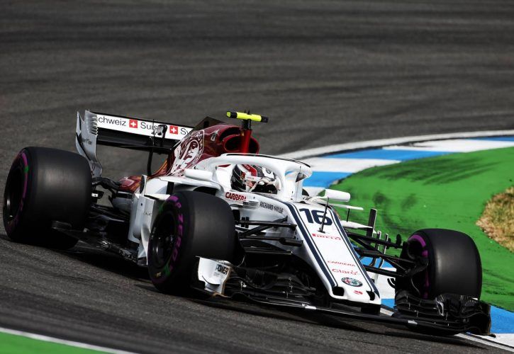 Charles Leclerc (MON) Sauber F1 Team C37.