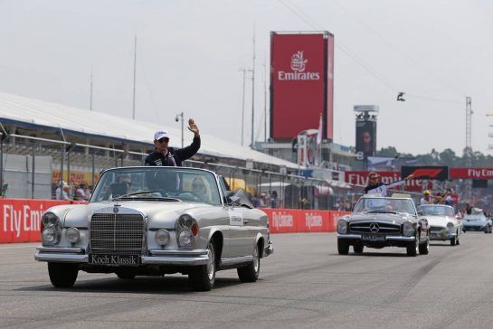 Esteban Ocon (FRA) Force India F1 
22.07.2018. Formula 1 World Championship, Rd 11, German Grand Prix, Hockenheim, Germany, Race Day.
- www.xpbimages.com, EMail: requests@xpbimages.com - copy of publication required for printed pictures. Every used picture is fee-liable. © Copyright: Charniaux / XPB Images