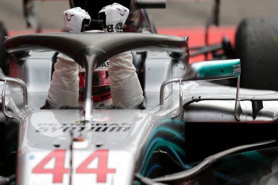Lewis Hamilton (GBR) Mercedes AMG F1  
22.07.2018. Formula 1 World Championship, Rd 11, German Grand Prix, Hockenheim, Germany, Race Day.
- www.xpbimages.com, EMail: requests@xpbimages.com - copy of publication required for printed pictures. Every used picture is fee-liable. © Copyright: Charniaux / XPB Images
