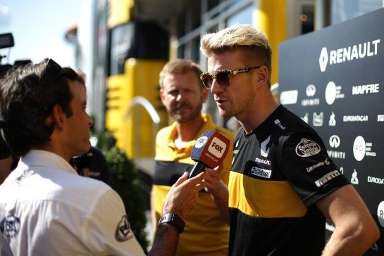 Nico Hulkenberg (GER) Renault Sport F1 Team 
26.07.2018. Formula 1 World Championship, Rd 12, Hungarian Grand Prix, Budapest, Hungary, Preparation Day.
- www.xpbimages.com, EMail: requests@xpbimages.com - copy of publication required for printed pictures. Every used picture is fee-liable. © Copyright: Charniaux / XPB Images
