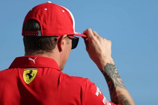 Kimi Raikkonen (FIN) Scuderia Ferrari 
26.07.2018. Formula 1 World Championship, Rd 12, Hungarian Grand Prix, Budapest, Hungary, Preparation Day.
- www.xpbimages.com, EMail: requests@xpbimages.com - copy of publication required for printed pictures. Every used picture is fee-liable. © Copyright: Charniaux / XPB Images