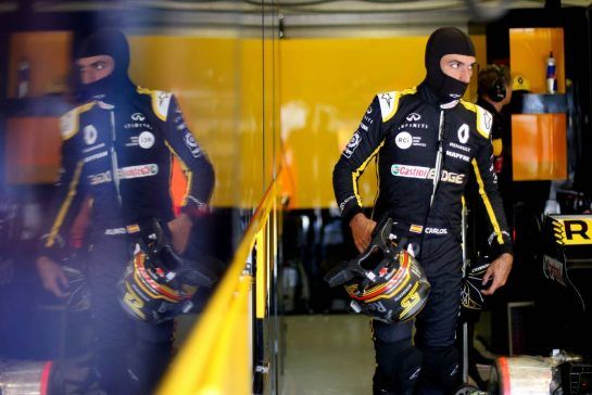 Carlos Sainz Jr (ESP) Renault F1 Team 20.07.2018. Formula 1 World Championship, Rd 11, German Grand Prix, Hockenheim, Germany, Practice Day.- www.xpbimages.com, EMail: requests@xpbimages.com - copy of publication required for printed pictures. Every used picture is fee-liable. © Copyright: Charniaux / XPB Images