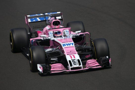 Sergio Perez (MEX) Sahara Force India F1  20.07.2018. Formula 1 World Championship, Rd 11, German Grand Prix, Hockenheim, Germany, Practice Day.- www.xpbimages.com, EMail: requests@xpbimages.com - copy of publication required for printed pictures. Every used picture is fee-liable. © Copyright: Charniaux / XPB Images