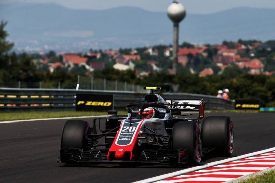 Kevin Magnussen (DEN) Haas VF-18.
20.07.2018. Formula 1 World Championship, Rd 11, German Grand Prix, Hockenheim, Germany, Practice Day.
- www.xpbimages.com, EMail: requests@xpbimages.com - copy of publication required for printed pictures. Every used picture is fee-liable. © Copyright: Moy / XPB Images