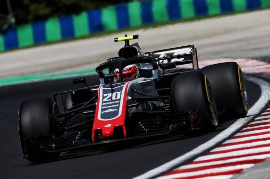 Kevin Magnussen (DEN) Haas VF-18.
20.07.2018. Formula 1 World Championship, Rd 11, German Grand Prix, Hockenheim, Germany, Practice Day.
- www.xpbimages.com, EMail: requests@xpbimages.com - copy of publication required for printed pictures. Every used picture is fee-liable. © Copyright: Moy / XPB Images