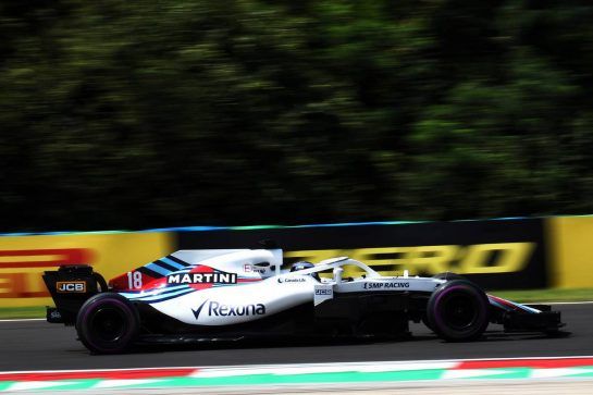 Lance Stroll (CDN) Williams FW41.
20.07.2018. Formula 1 World Championship, Rd 11, German Grand Prix, Hockenheim, Germany, Practice Day.
- www.xpbimages.com, EMail: requests@xpbimages.com - copy of publication required for printed pictures. Every used picture is fee-liable. © Copyright: Photo4 / XPB Images