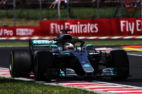 Lewis Hamilton (GBR) Mercedes AMG F1 W09.
20.07.2018. Formula 1 World Championship, Rd 11, German Grand Prix, Hockenheim, Germany, Practice Day.
- www.xpbimages.com, EMail: requests@xpbimages.com - copy of publication required for printed pictures. Every used picture is fee-liable. © Copyright: Photo4 / XPB Images